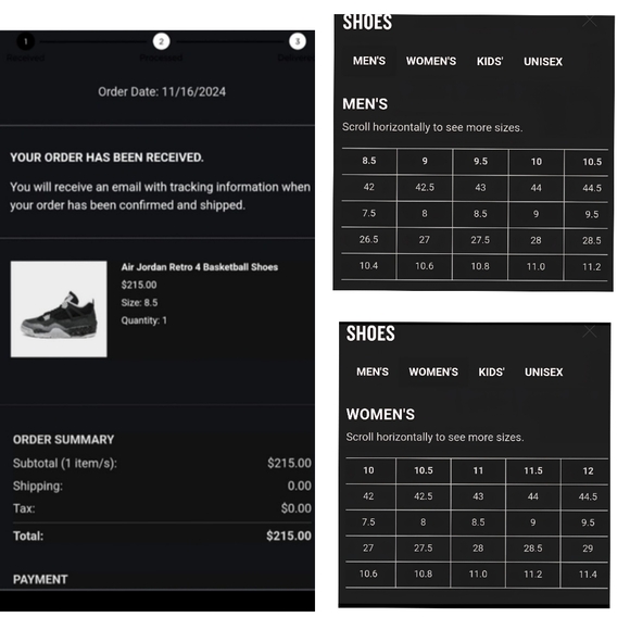 AIR JORDAN RETRO 4 FEAR BASKETBALL SHOES BACK Since "2013" - Picture 7 of 17